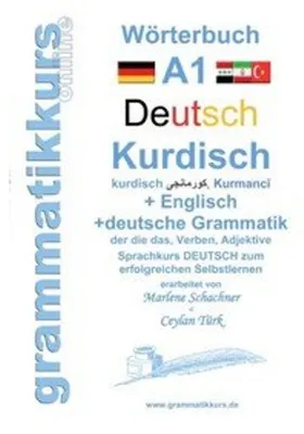 Obrázok produktu pre Wörterbuch Deutsch - Kurdisch - Kurmandschi - Englisch