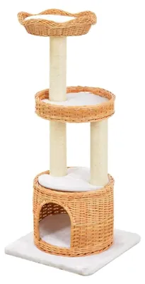 Produktbild von Katzenkratzbaum aus Sisal und natürlichem Weidenholz