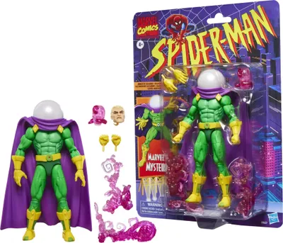 Produktbild von Marvel Legends Mysterio – Figur aus der Spider-Man-Zeichentrickserie, 15 cm