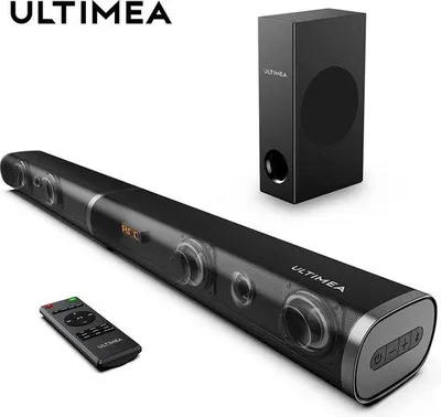 Immagine prodotto di Soundbar per TV - Soundbar con subwoofer - Telecomando incluso - Nero