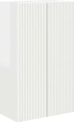 Obrázek produktu pro vidaXL TV nástěnná skříňka vysoký lesk bílá 59,5 x 31 x 100 cm materiál na bázi dřeva