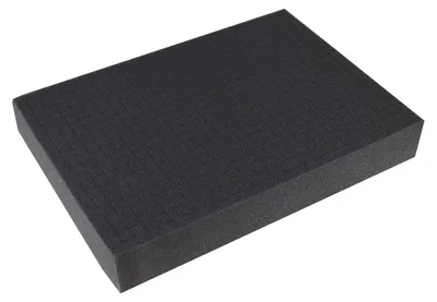 Rasterschaumstoff von HMF mit den Maßen 440 x 315 mm und 60 mm Höhe