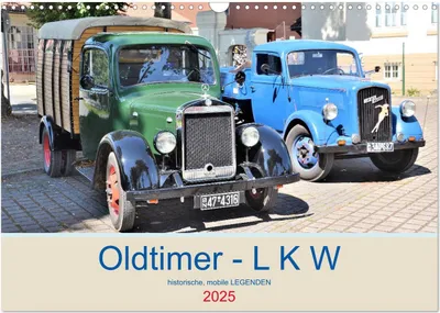 Produktbild von Oldtimer - L K W (Wandkalender 2025 DIN A3 quer), CALVENDO Monatskalender
