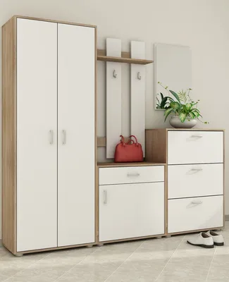 Obrázek produktu pro MOB, Předsíň - Laine 3 Sonoma light + bílá