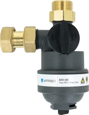 Produktbild von Magnetischer Schlammabscheider Heizung AFRISO ADS 100 Magnetitfilter Heizungsfilter