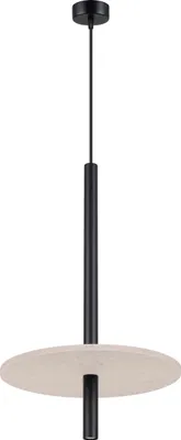 Obrázek produktu pro Závěsné svítidlo FELTRO 1 černá/béžová 1xG9 8W plsť/ocel 126x30x30cm Sollux Lighting