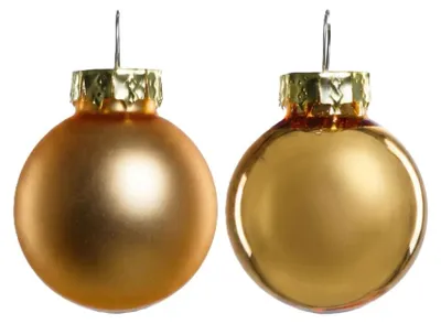 Produktbild von TrendLine Weihnachtskugeln aus Glas Ø 2,5 cm gold 24 Stück