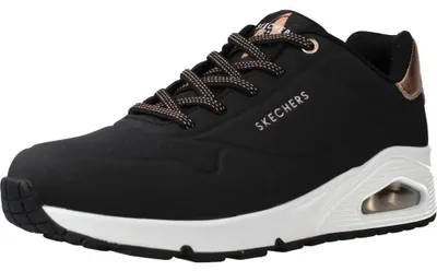 Produktbild von Skechers Damen Sportschuhe 155196-BLK Uno Shimmer schwarz r. 35