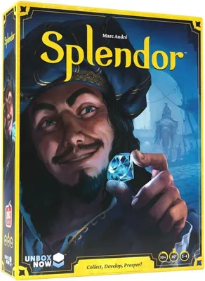 Immagine prodotto di Splendor (Edizione inglese) – Gioco da tavolo – Space Cowboys – 2-4 giocatori – 8+
