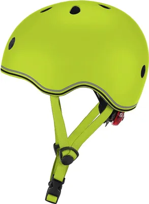 Produktbild von Globber - Kinderhelm Go Up Lights Lime Green XXS/XS