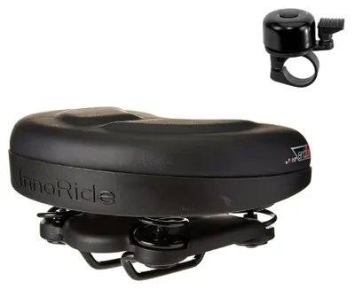 Produktbild von Point Endzone Inno Ride Damen Rocksattel Damensattel Fahrradsattel inkl. Klingel