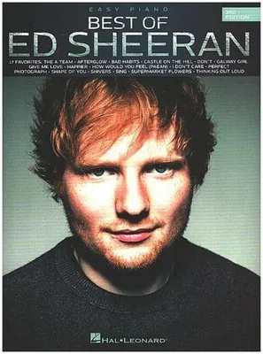 Image de Best of Ed Sheeran - 3e édition Easy Piano Songbook