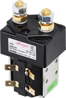 Obrázek produktu pro pro SW80?65 Reléový elektromagnetický ventil 24V 125A Sensitive Fit pro vysokozdvižný vozík Paleta B2SW11 B2SW12 24V 125A Albright