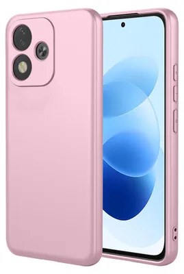 Productafbeelding van MobyDefend Hoesje - Geschikt voor Xiaomi Redmi Note 17 Pro 5G  -  Matte Siliconen Backcover - Licht Roze