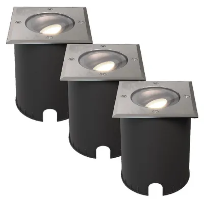 Produktbild von hoftronic LED-Bodeneinbaustrahler 4,5W 345lm dimmbar 4000K IP67 Edelstahl