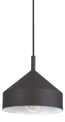 Produktbild von Aufhängung Industrial-Minimal Yurta Metall Schwarz 1 Licht E27 D21