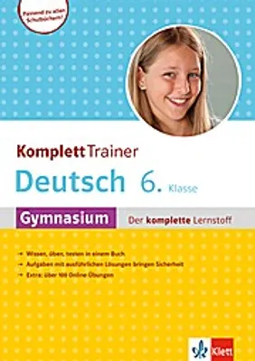 Produktbild von KomplettTrainer Deutsch 6. Kl./GY