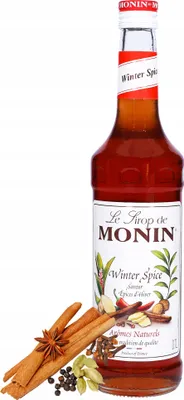 Obrázok produktu pre Monin Sirup Winter Spice 700ml - Koktaily Mliečne koktaily Kávový sirup (1 balenie)