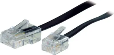 Produktbild von Brother ZCAISDN, 1,5 m, RJ-45, Schwarz