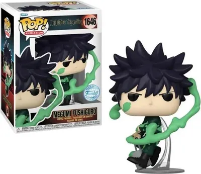 Obrázek produktu pro Jujutsu Kaisen Funko POP! Animation Vinyl Figure Megumi Fushiguro (1646) (Exclusive)