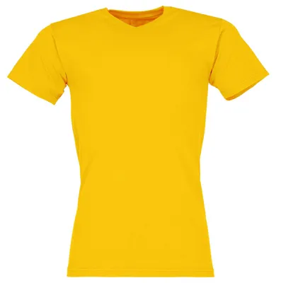 Produktbild von Fruit of the Loom Valueweight V-Neck T Farbe: sonnenblumengelb Größe: XL