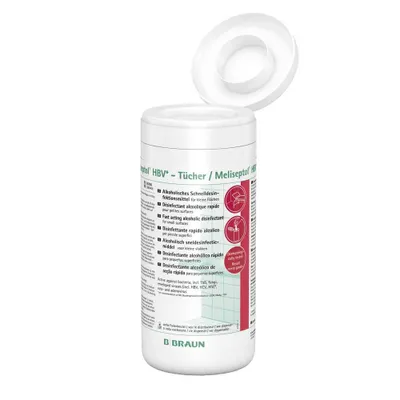 Imagen del producto de Meliseptol HBV, toallitas, 100 unidades