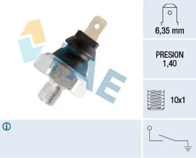 Produktbild von FAE Öldruckschalter 12900 für VW Golf IV Schrägheck (1J1) GOLF II (19E 1G1)
