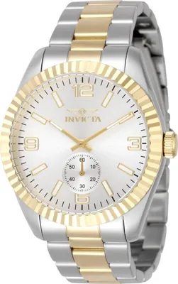 Immagine prodotto di Invicta Specialty 49385 Orologio da Uomo - Movimento al Quarzo - Acciaio Inossidabile con Quadrante Argento - 43 mm