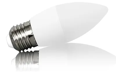Obrázek produktu pro Kwazar Luminaire - LED žárovka SMD, C37, E27, 4 W = 35 W, 230 V, 350 lm