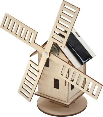 Produktbild von SOL-EXPERT Bausatz Solar-Windmühle HOLLAND