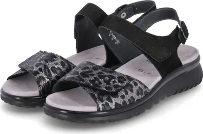 Produktbild von Semler Leo Chevreau schwarz Sandale Schwarz in Gr. 37.5
