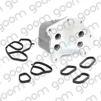 Produktbild von GOOM OC-0004 Ölkühler Motoröl für FORD Fiesta Mk6 Schrägheck (JA8, JR8) FOCUS III Turnier Kuga Mk2 (DM2) MONDEO IV Turnier (BA7) für MINI Schrägheck
