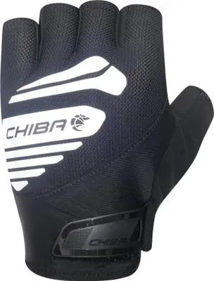 Produktbild von CHIBA Air Plus Reflex - Radhandschuhe schwarz XXL mit Gelpolster & Reflexdeta....