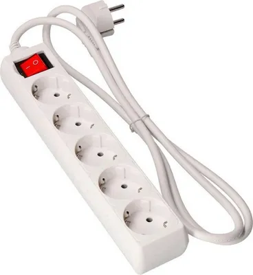 Immagine prodotto di Blocco EDM - 5 prese con interruttore - 16A - 1,5 m - 41011