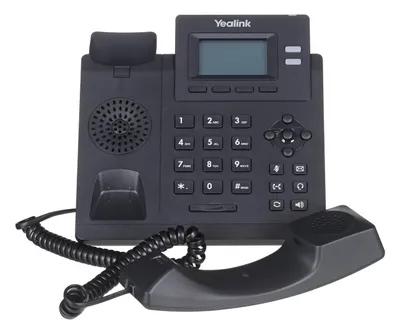 Obrázek produktu pro Yealink SIP-T31G, IP telefon, Šedá, Sluchátko s kabelem, Stůl/zeď, 2 řádky, 1000 pol.
