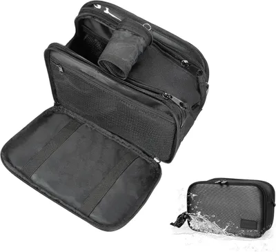 Produktbild von Großer Herren& Damen Reise Kulturbeutel Organizer Tasche Aufhängen für Reisen Camping Sport