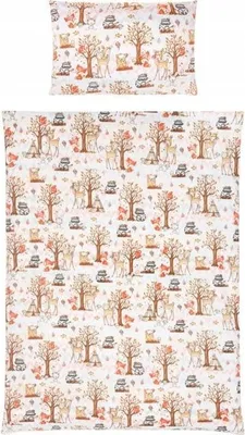 Zdjęcie produktu dla 3-częściowa pościel 135x100 cm Adventure Forest / Bocioland