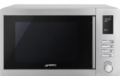 Produktbild von Smeg Moe25x Mikrowelle Mit Grill Silber 25 Liters / EU Plug 220V Silber 25 Liters