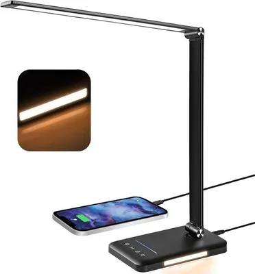 Productafbeelding van LED Tafellamp met 5 Kleuren en Dimbare Helderheid