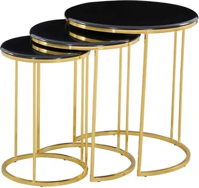 Produktbild von Set 3x Couchtisch Kaffeetisch Beistelltisch Design Tische Wohnzimmertisch Tische