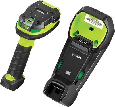 Produktbild von Zebra LI3678-SR Tragbares Barcodelesegerät 1D Schwarz  Grün