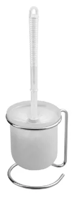 Immagine prodotto di Aqualine Simple Line - Spazzola per WC in piedi, cromo GA1304