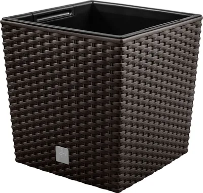 Produktbild von Doniczka + wkładka Rattanowa doniczka RATO LOW DRTS200L Umbra