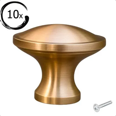 Productafbeelding van By MJM Meubelknop Rapid Goud Ø 32mm - Set van 10