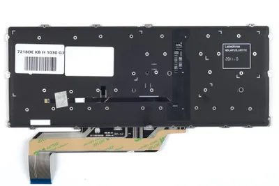 Obrázek produktu pro Tradebit - Klávesnice pro HP Elitebook | Němčina DE QWERTZ | Plná kompatibilita | Vysoce kvalitní materiály | Podsvícení LED | Modely: X360 1030 G3 Gen 3
