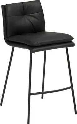 Produktbild von Barstuhl Mayer Sitzmöbel 1231 48,5 x 51,5 x 90 cm Stahl schwarz/anthrazit 1231_V3_30487