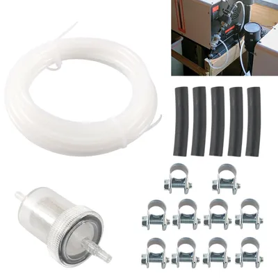 Image de Kit de tuyaux pour conduite de carburant 5 m Kit de conduite de carburant pour chauffage diesel, kits de conduite de carburant interchangeables pour chauffages autonomes