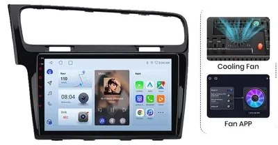 Produktbild von Auto-Audiosystem, Touchscreen, Freisprecheinrichtung, kompatibel mit Golf 7 2013-2017, V1 (2GB 32GB) WiFi 10.1??€?,divullibVerbesserte Multimedia-Erfahrung/b: Genießen Sie Ihre Lieblingsmusik und -videos mit überlegener Klang- und Bildqualität, V1 (2GB 64GB) WiFi 10.1‘’