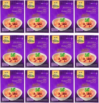 Produktbild von AHG MADRAS Currypaste 12x50g