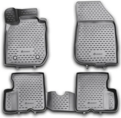 Produktbild von Gummimatten Fußmatten Fußraumschale für Renault Duster 2WD 2011-2015